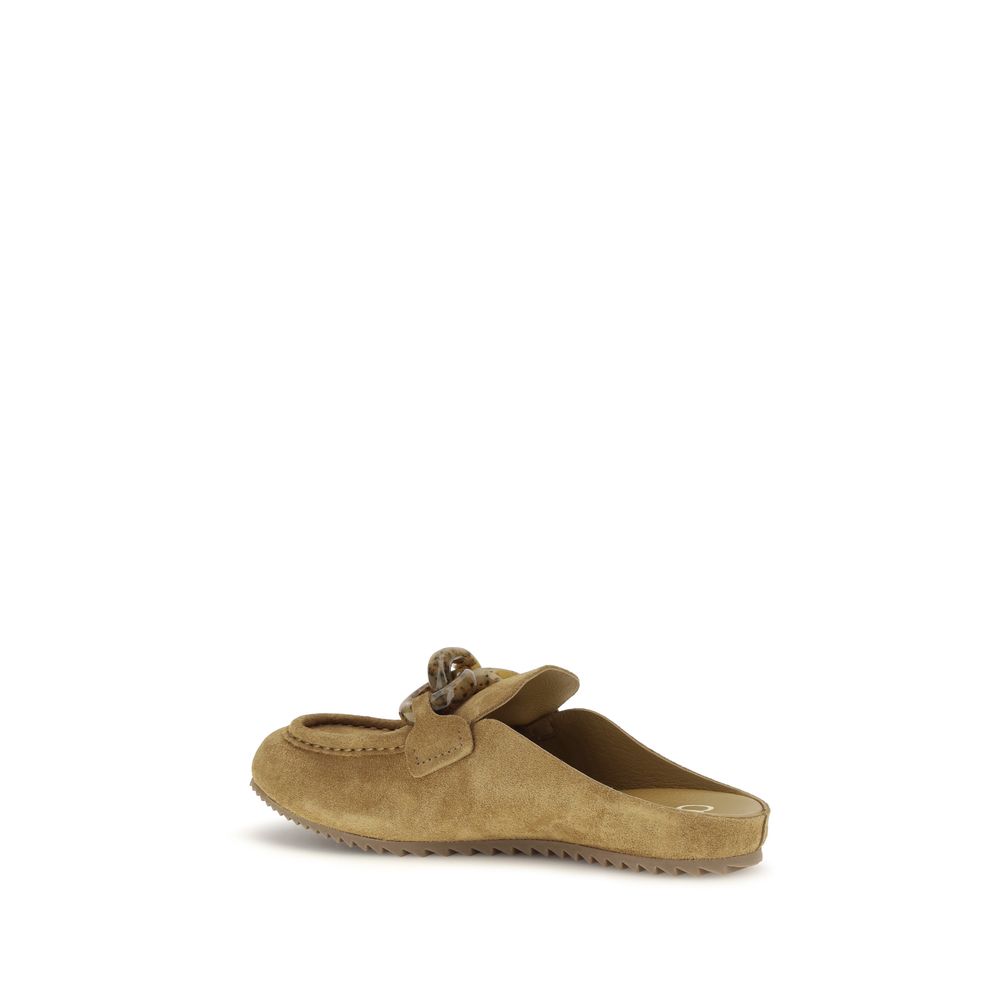 Pedro García Beige Calf Leather Bos Taurus Moccassin