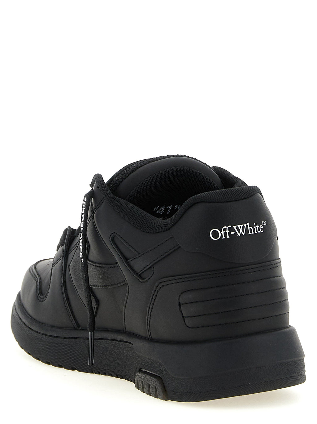 Off-White Bicolor Calfskin Low Top Sneakers