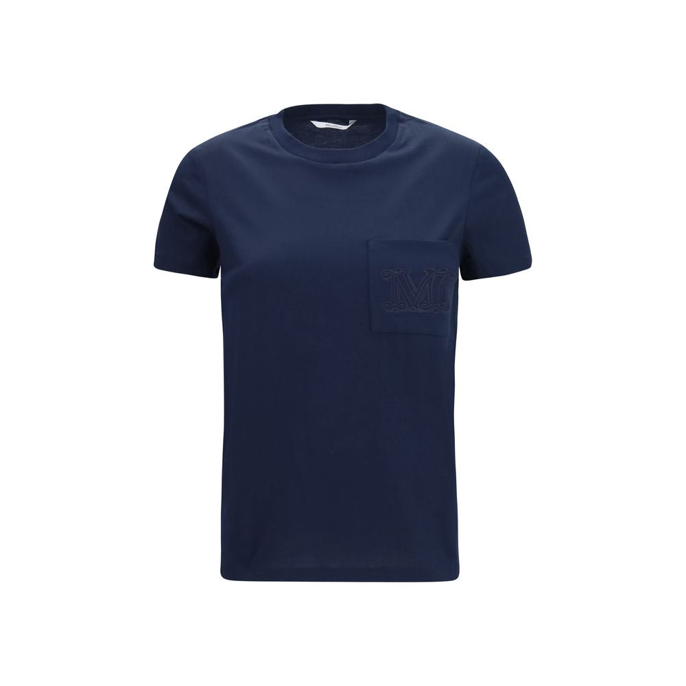 Max Mara Blue Cotton Sportswear