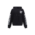 Off-White Black Cotton Sweatshirt