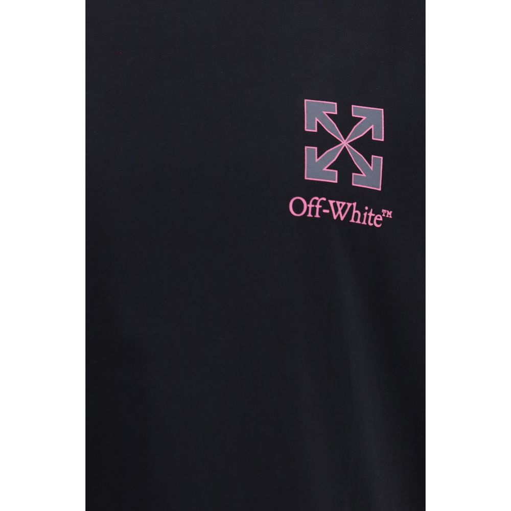 Off-White Black Cotton T-Shirt