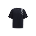 Off-White Black Cotton T-Shirt
