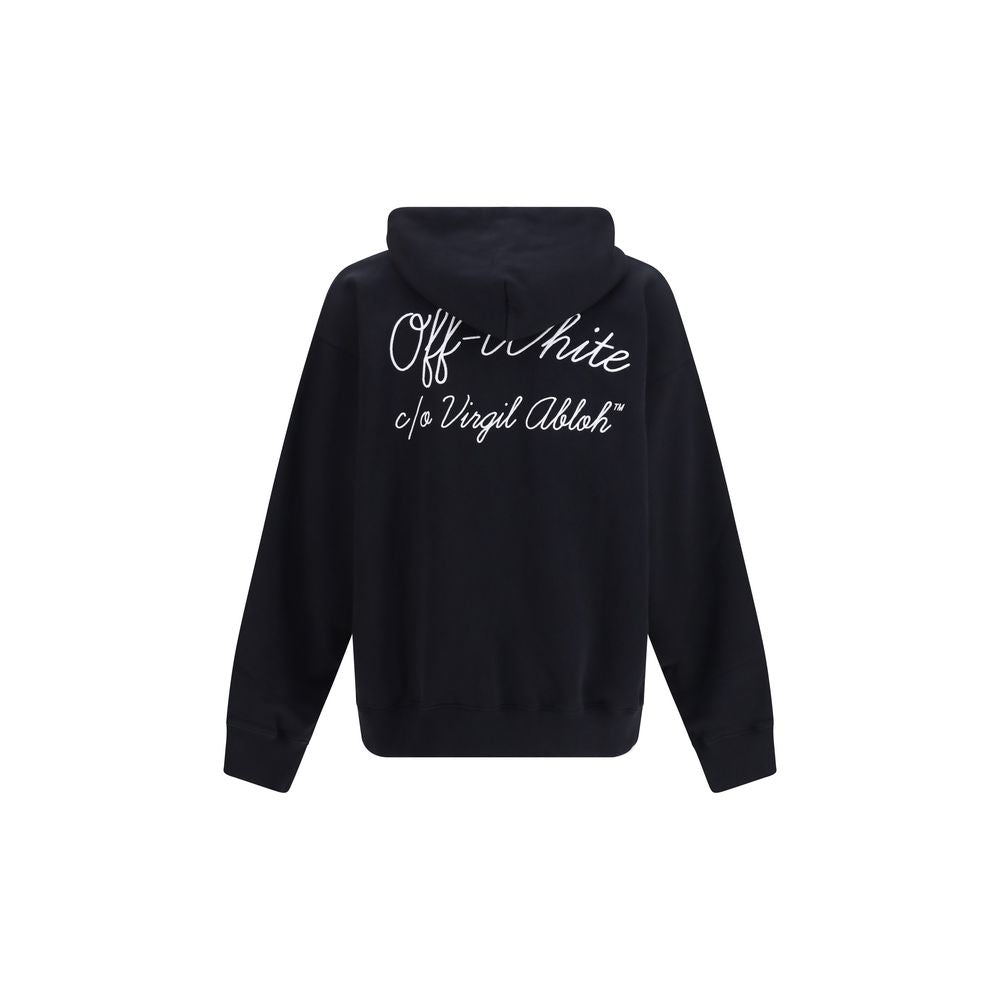 Off-White Black Cotton Sweatshirt