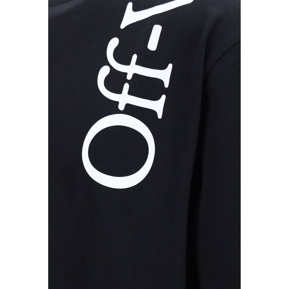 Off-White Black Cotton T-Shirt