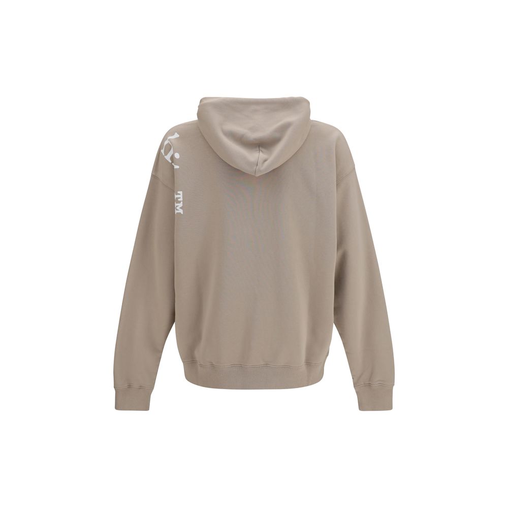 Off-White Beige Cotton Sweatshirt