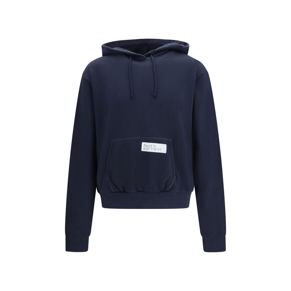 Maison Margiela Blue Cotton Sweatshirt