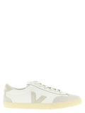 Veja Beige Genuine Leather Low Top Sneakers
