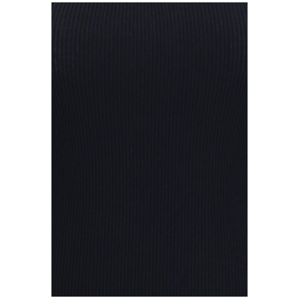 Max Mara Black Viscose Tank Tops