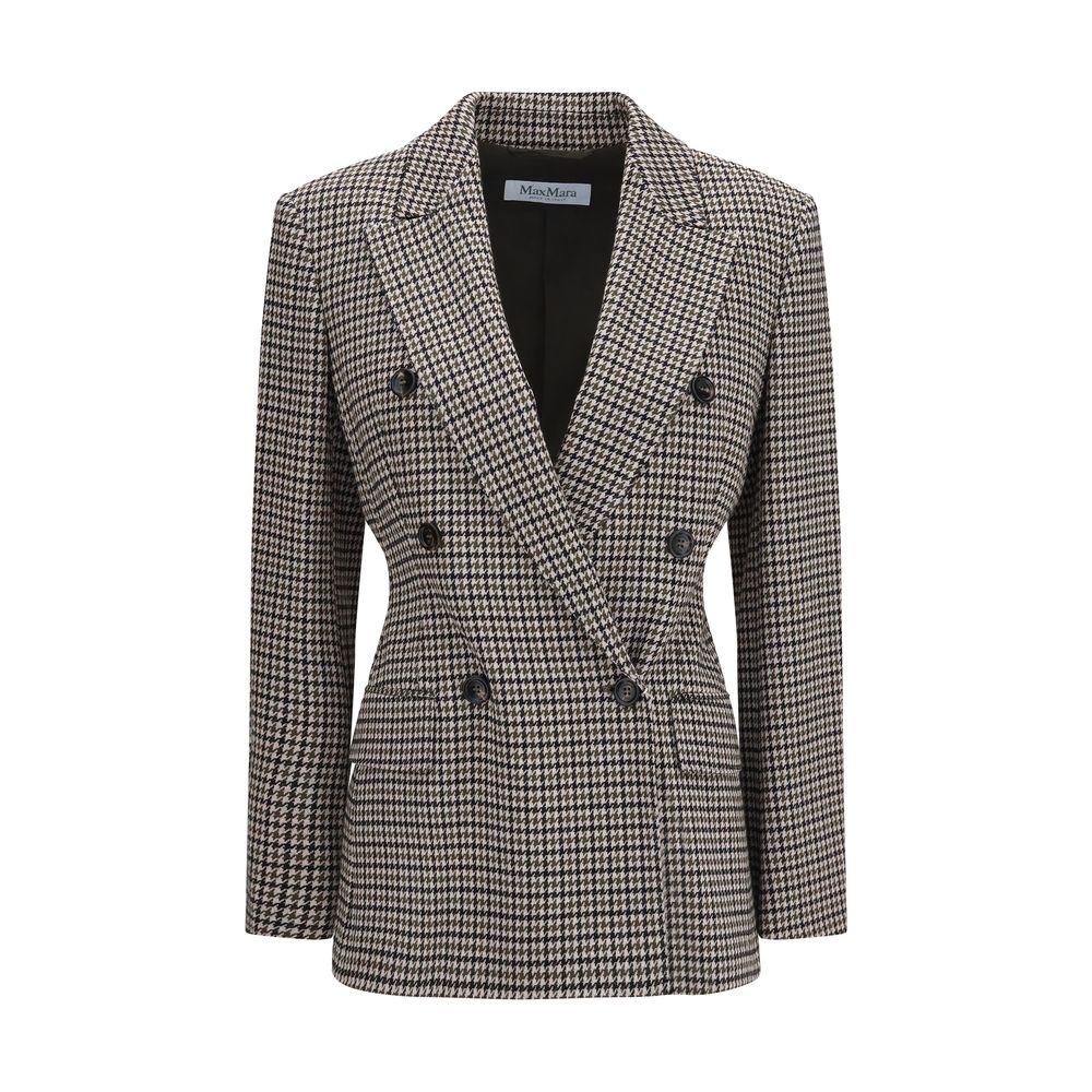 Max Mara Multicolor Viscose Blazer Max Mara