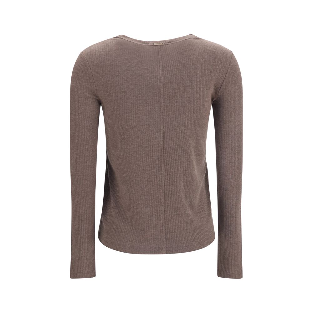 Max Mara Brown Lyocell Sweatshirt