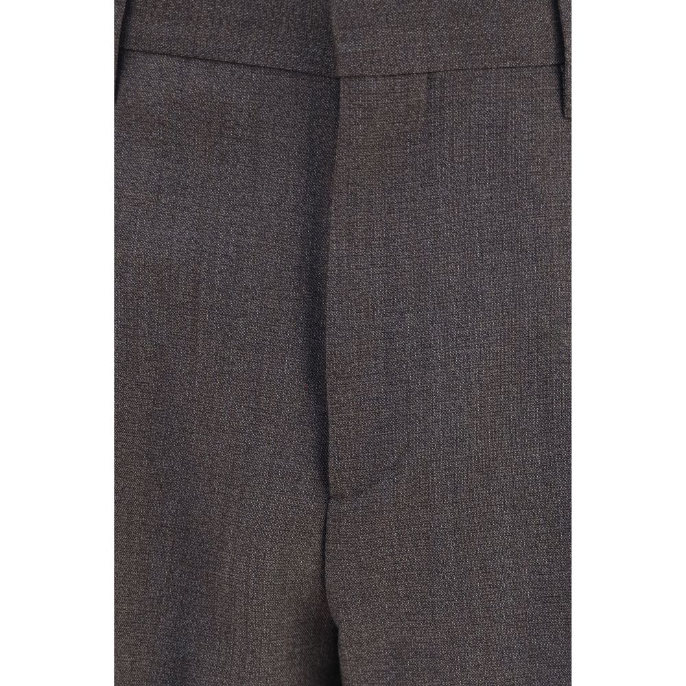Lardini Gray Viscose Dress Pants Lardini