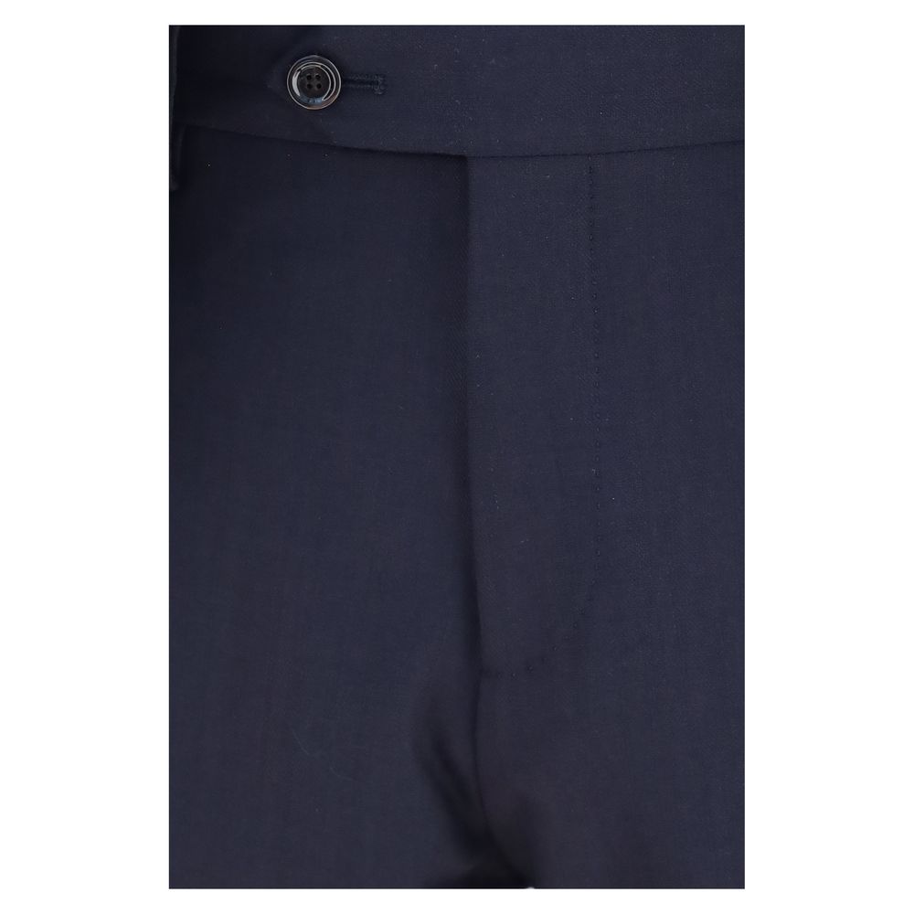 Lardini Blue Wool Oves Aries Two-Piece Suit
