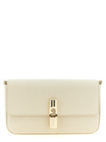 Furla White Calfskin Crossbody Bag