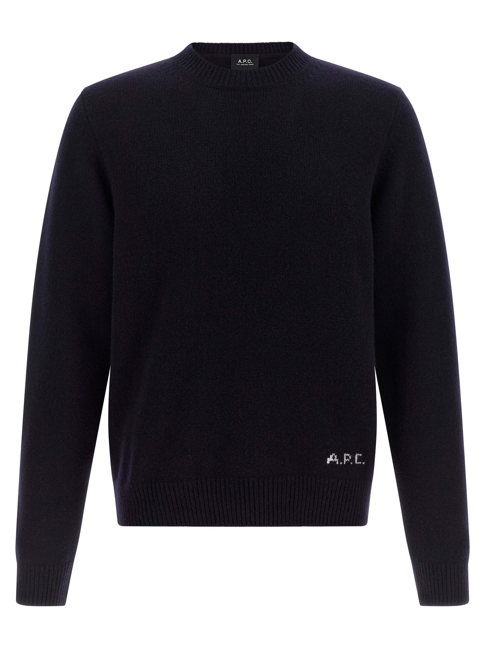 A.P.C. Blue Wool Cardigan