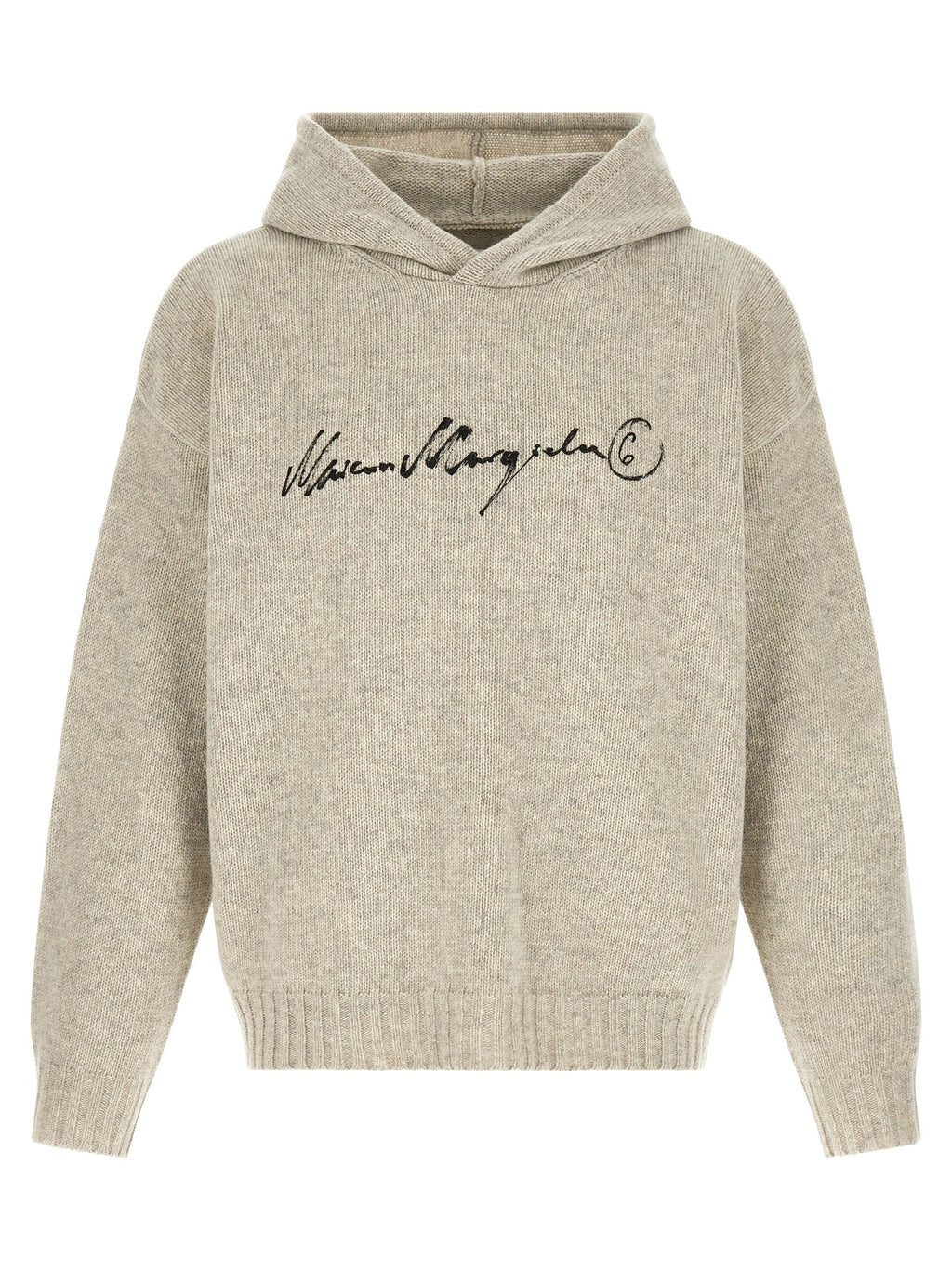 MM6 Maison Margiela Gray Wool Cardigan