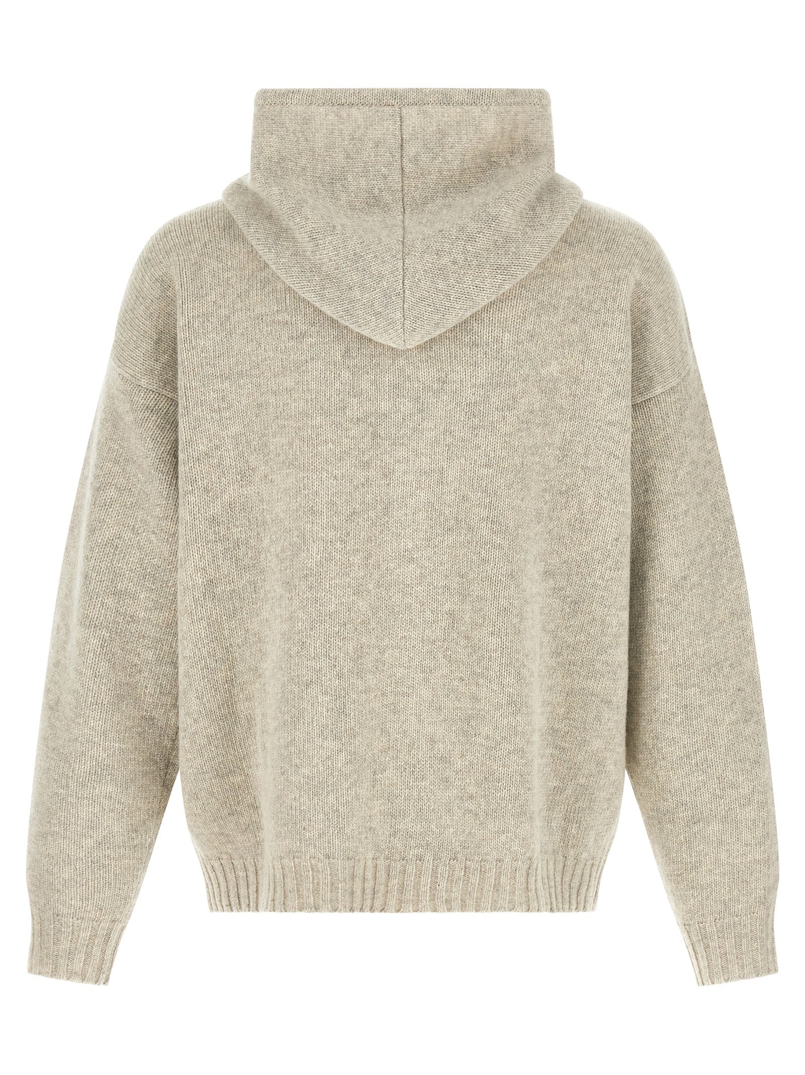 MM6 Maison Margiela Gray Wool Cardigan