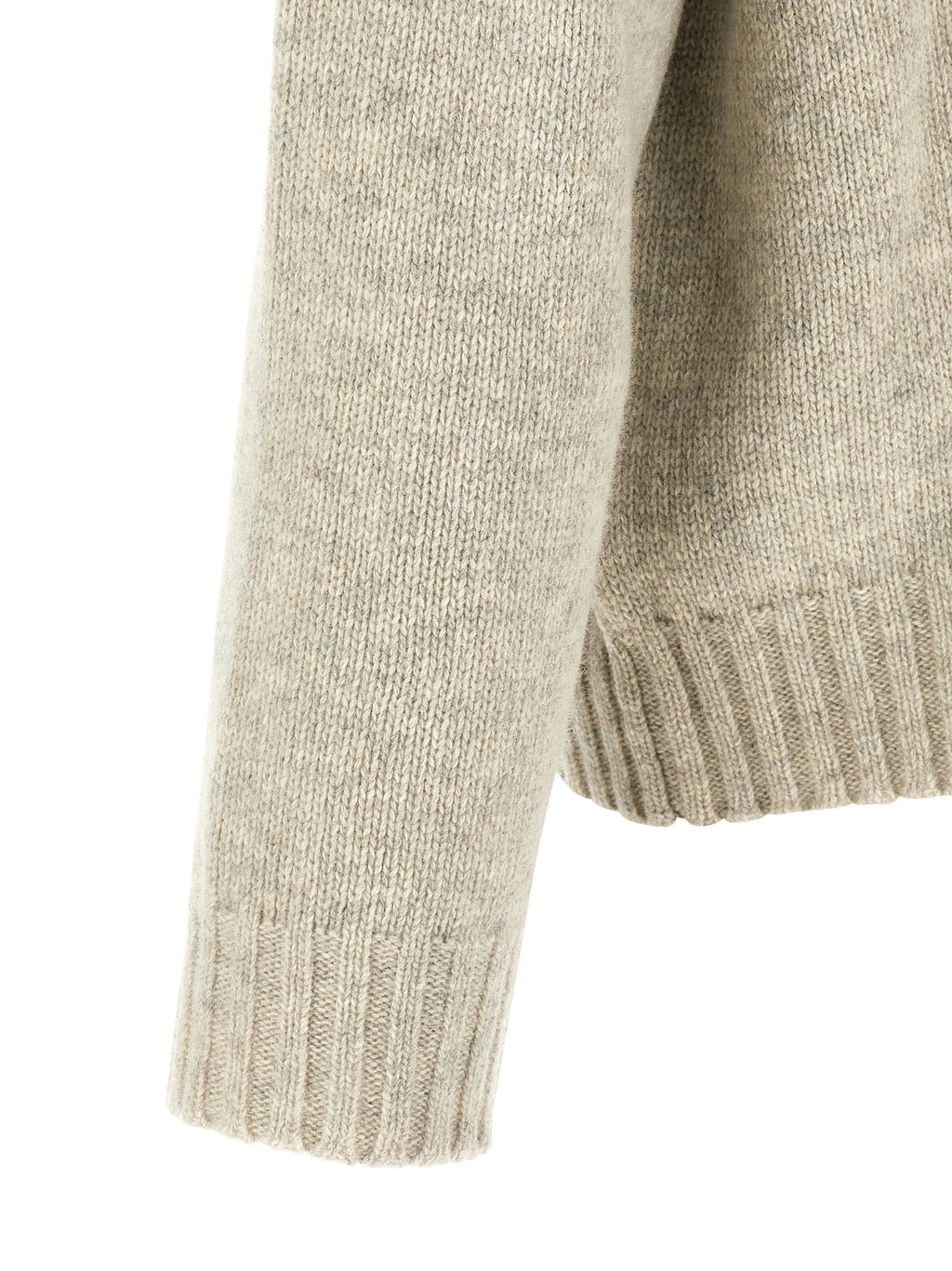 MM6 Maison Margiela Gray Wool Cardigan