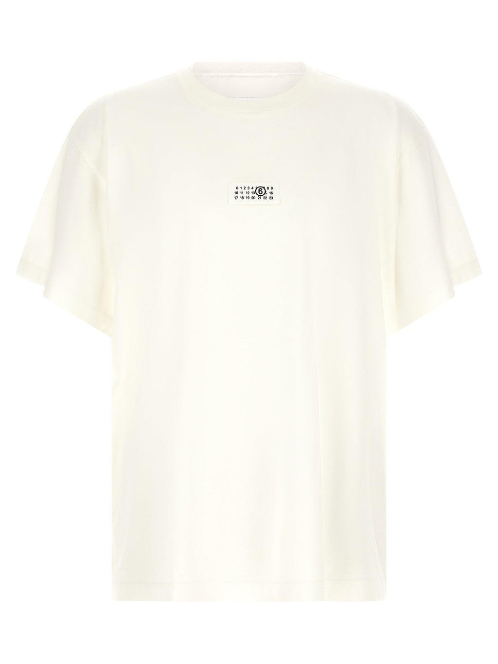 MM6 Maison Margiela White Cotton T-Shirt