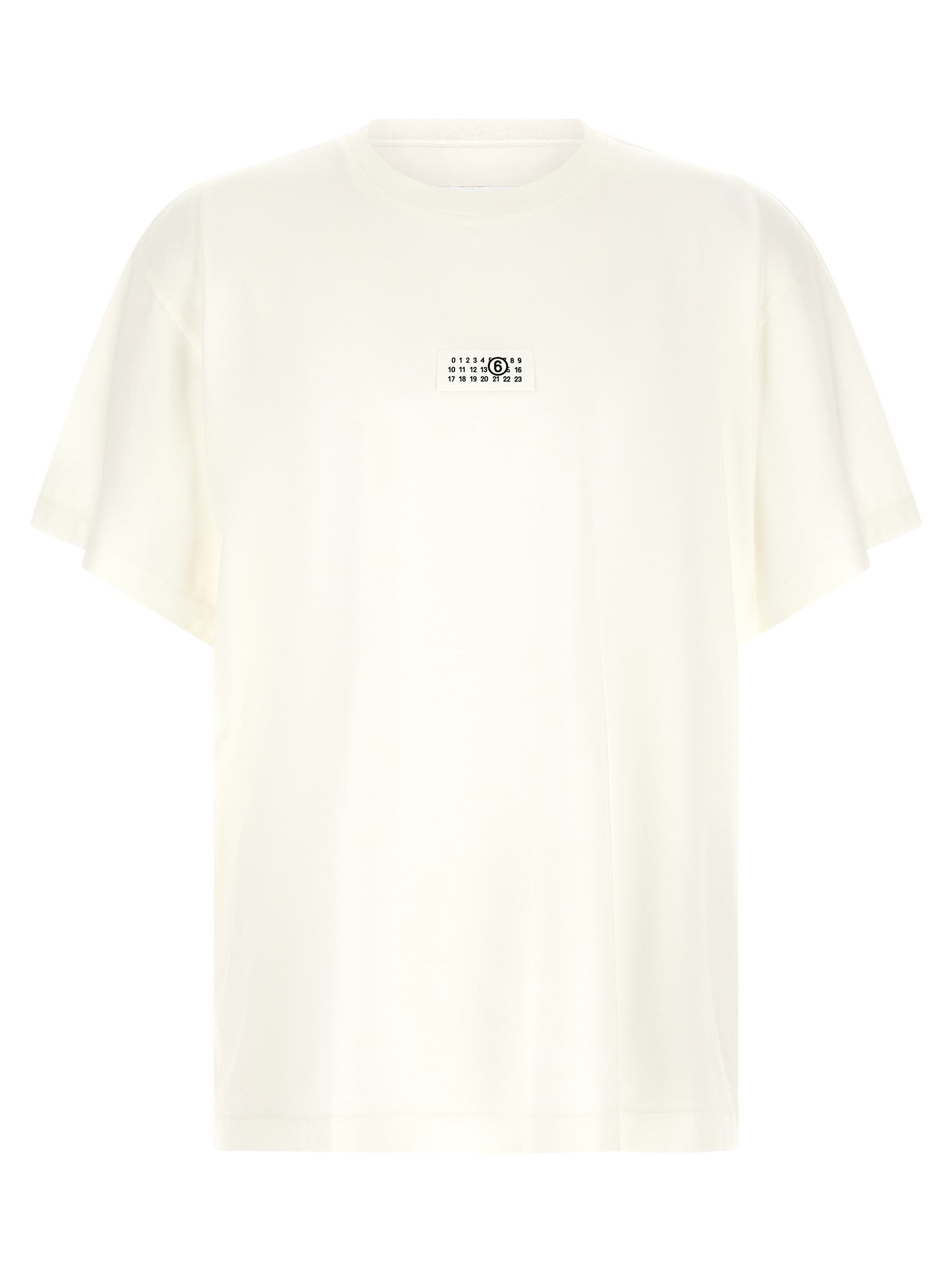 MM6 Maison Margiela White Cotton T-Shirt