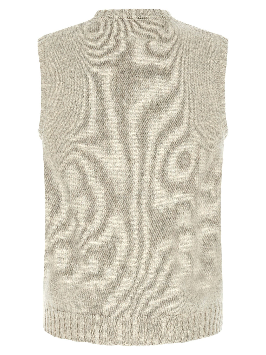 MM6 Maison Margiela Gray Wool Sweatshirt