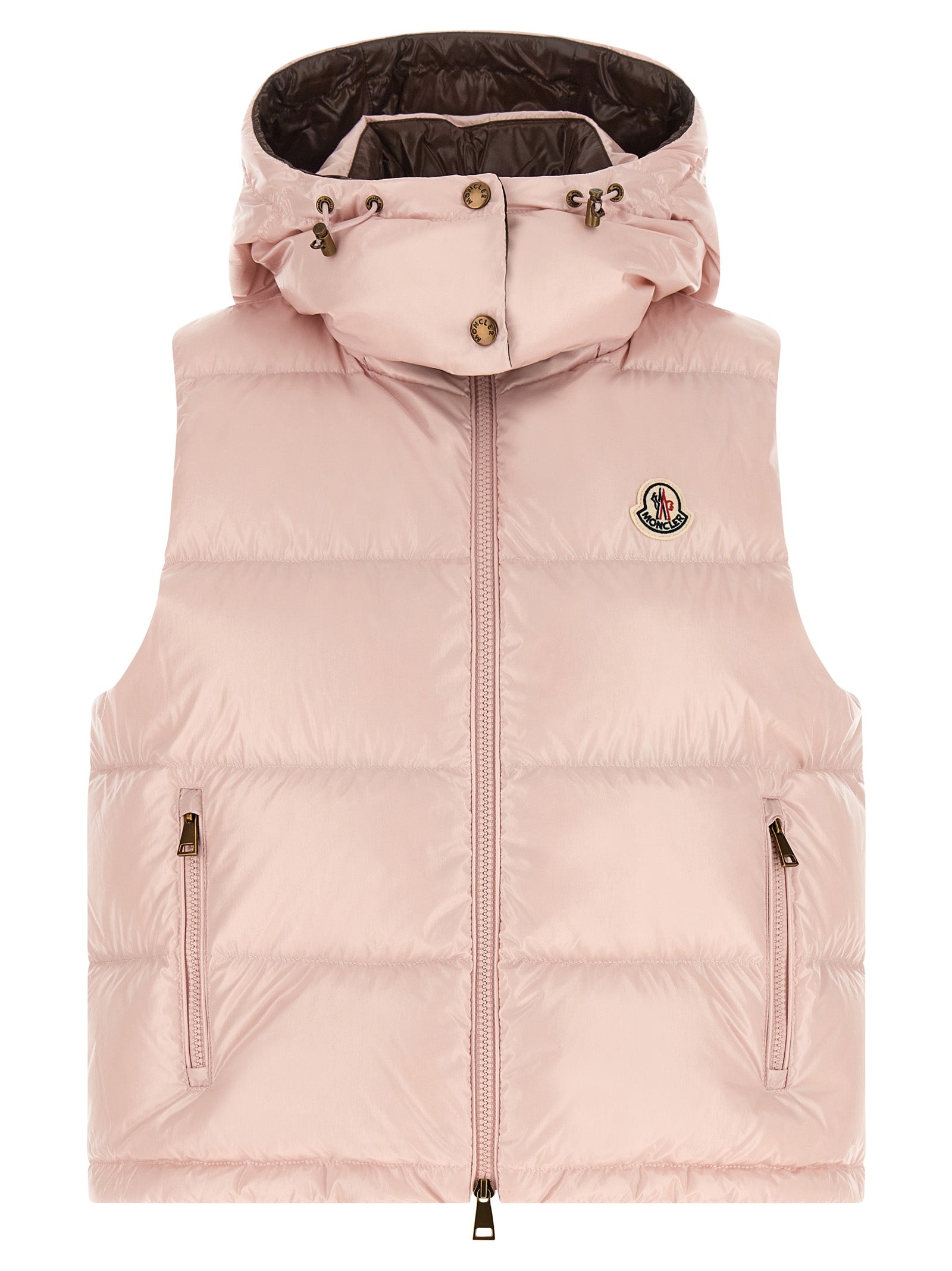 Moncler Multicolor Polyamide Sleeveless Jacket