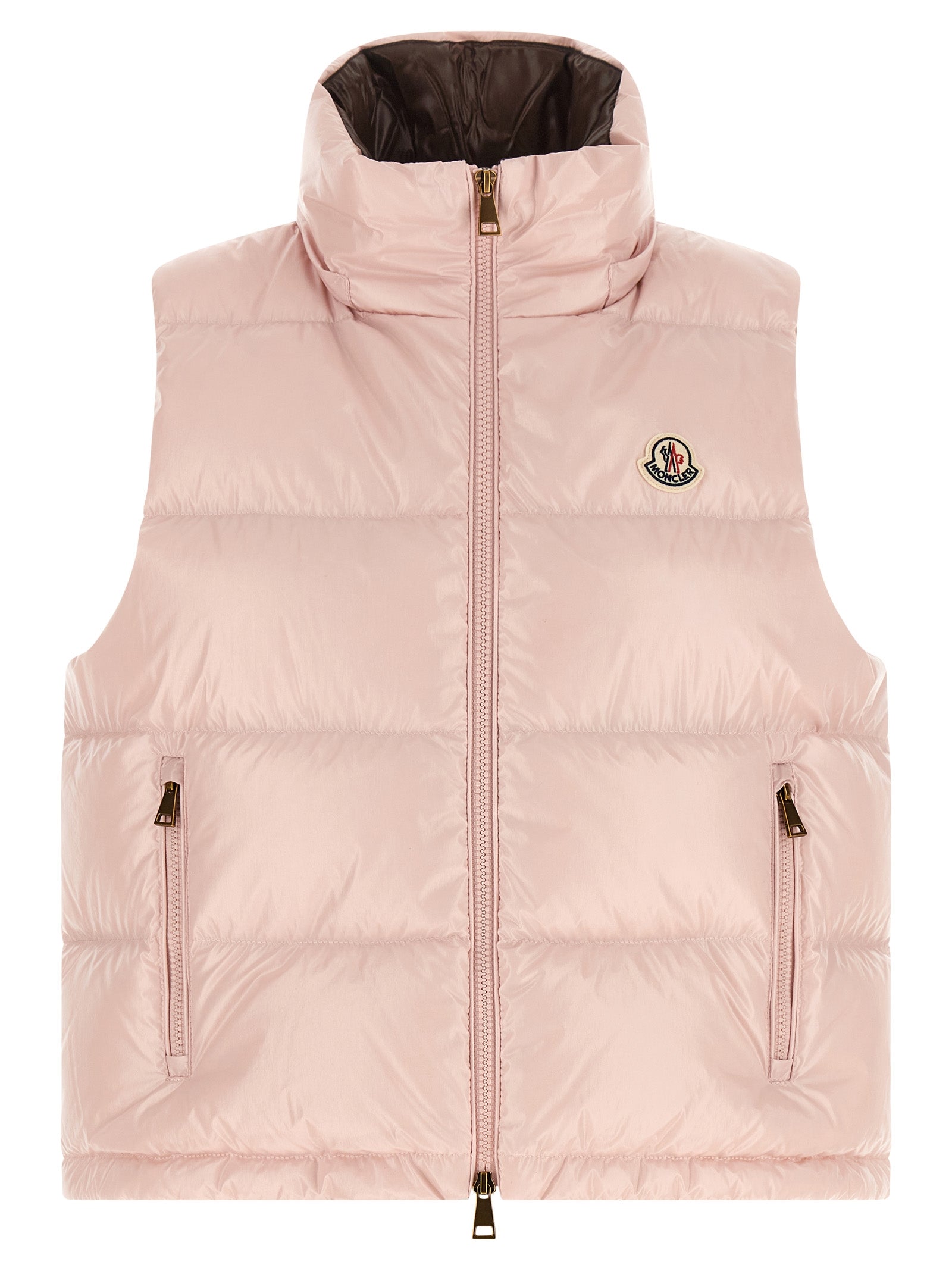 Moncler Multicolor Polyamide Sleeveless Jacket