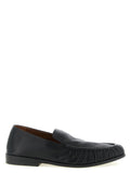 Marsell Black Calfskin Slip-On Loafers