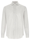 Brunello Cucinelli Blue Cotton Blouse