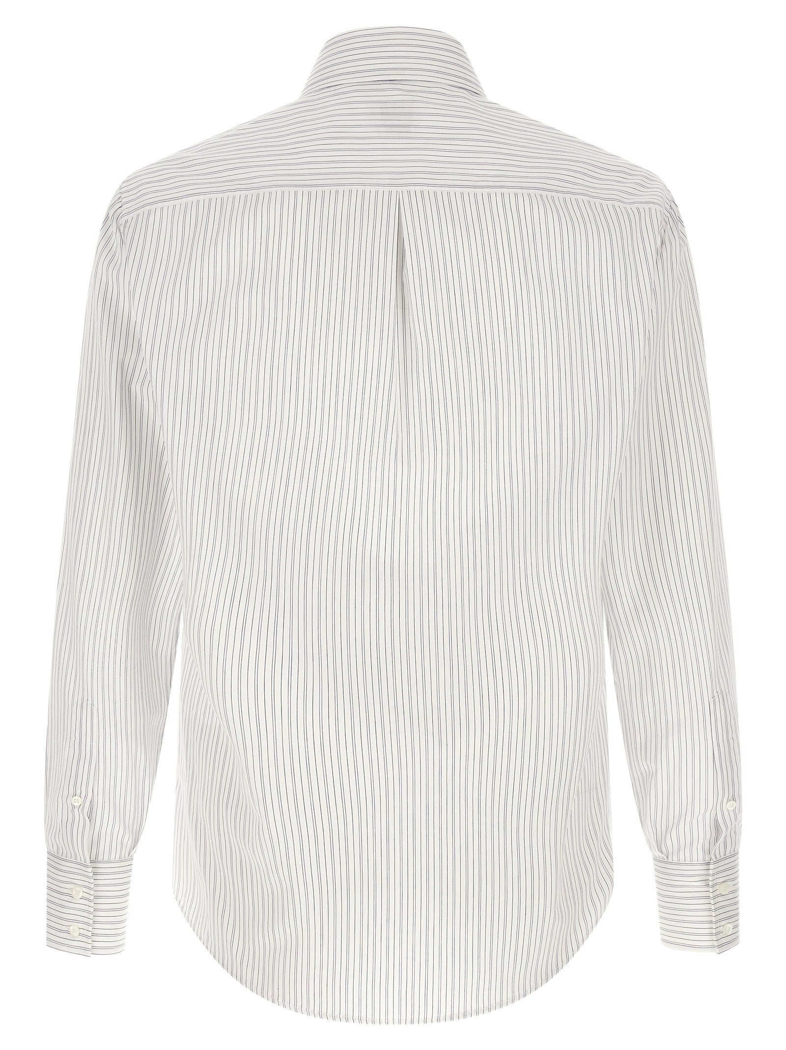 Brunello Cucinelli Blue Cotton Blouse