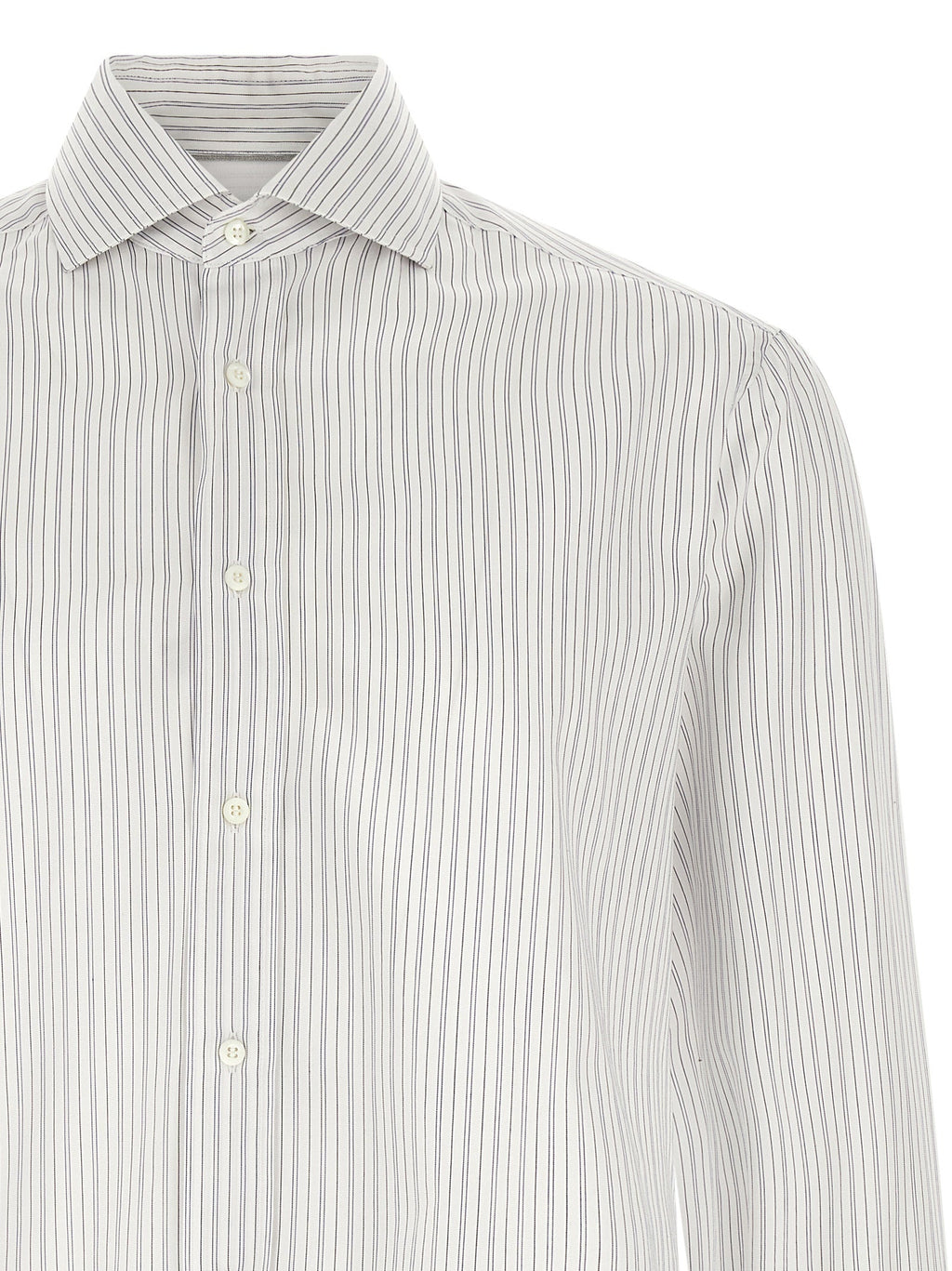 Brunello Cucinelli Blue Cotton Blouse