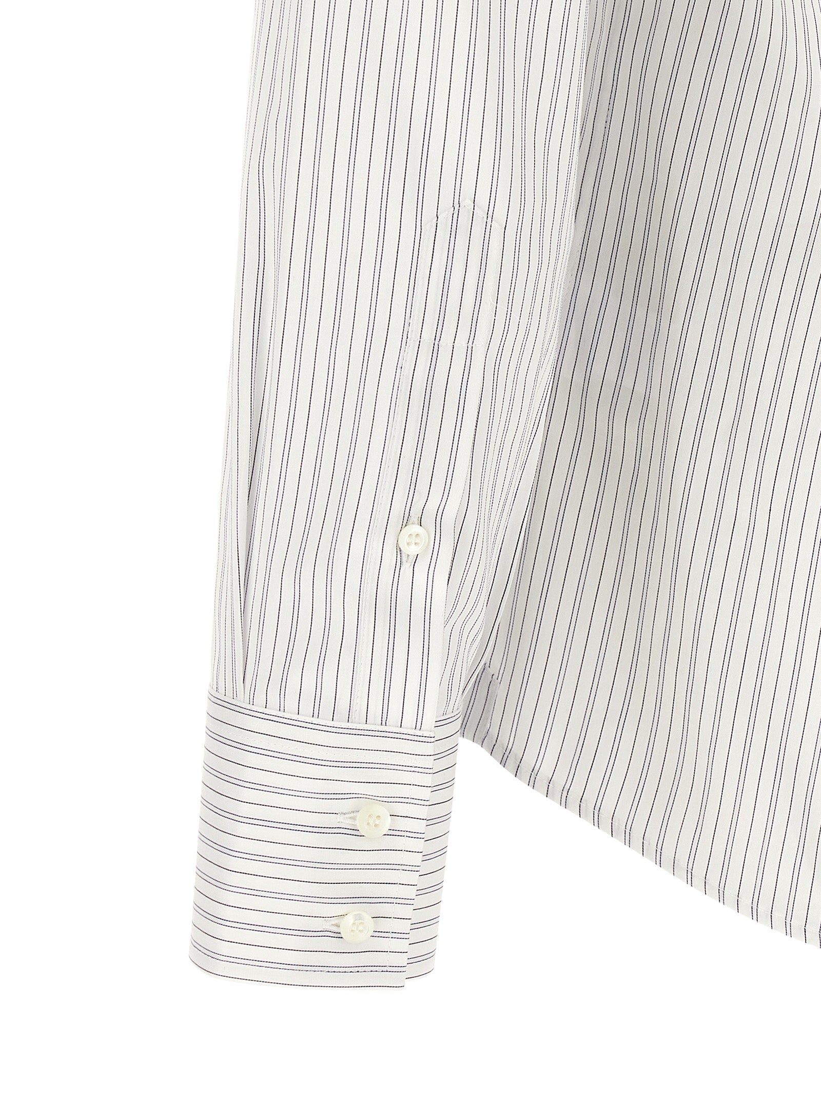 Brunello Cucinelli Blue Cotton Blouse