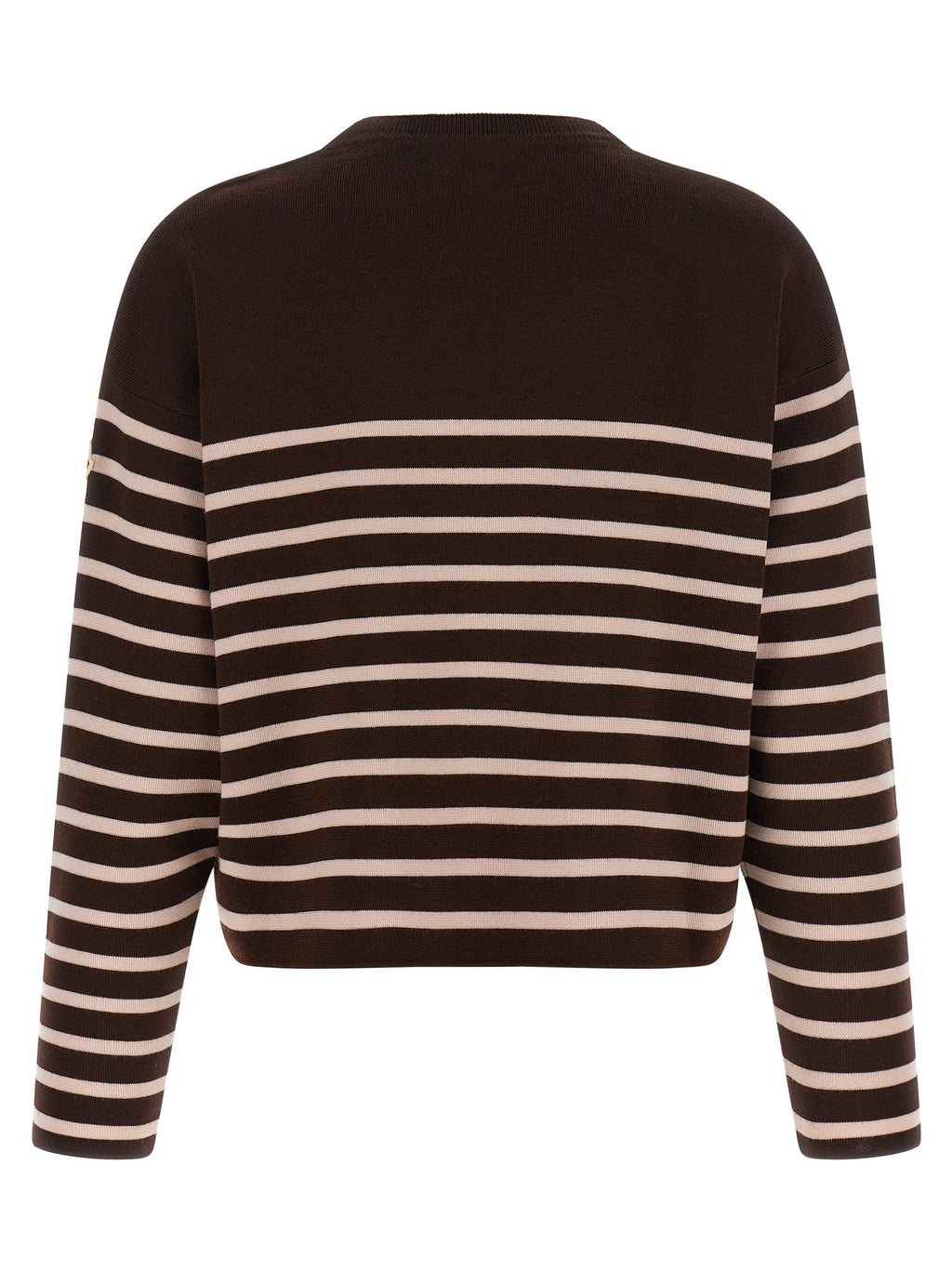 Moncler White Virgin Wool Cardigan Moncler