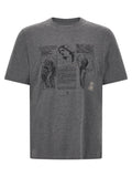 Brunello Cucinelli Gray Cotton T-Shirt