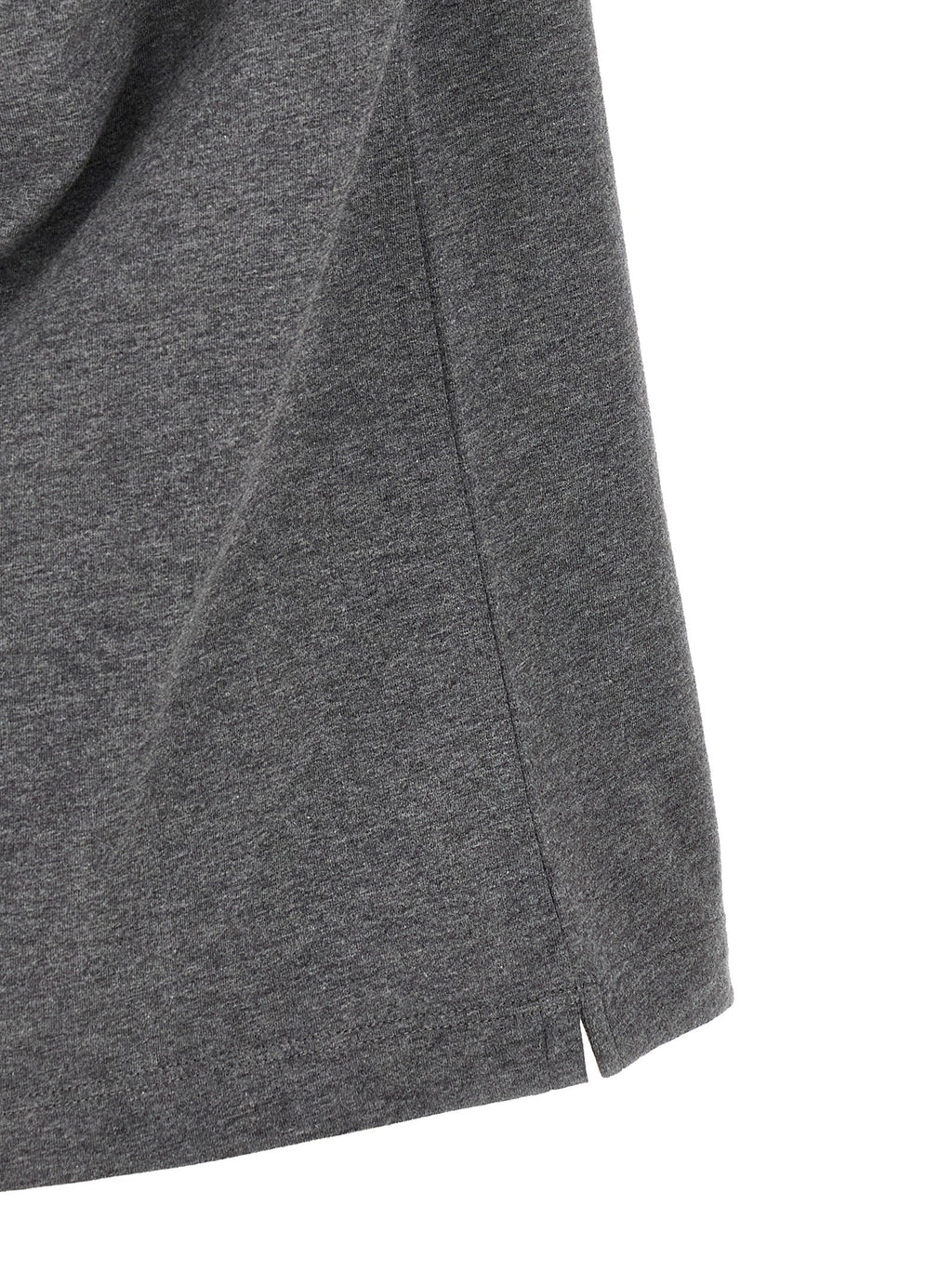 Brunello Cucinelli Gray Cotton T-Shirt