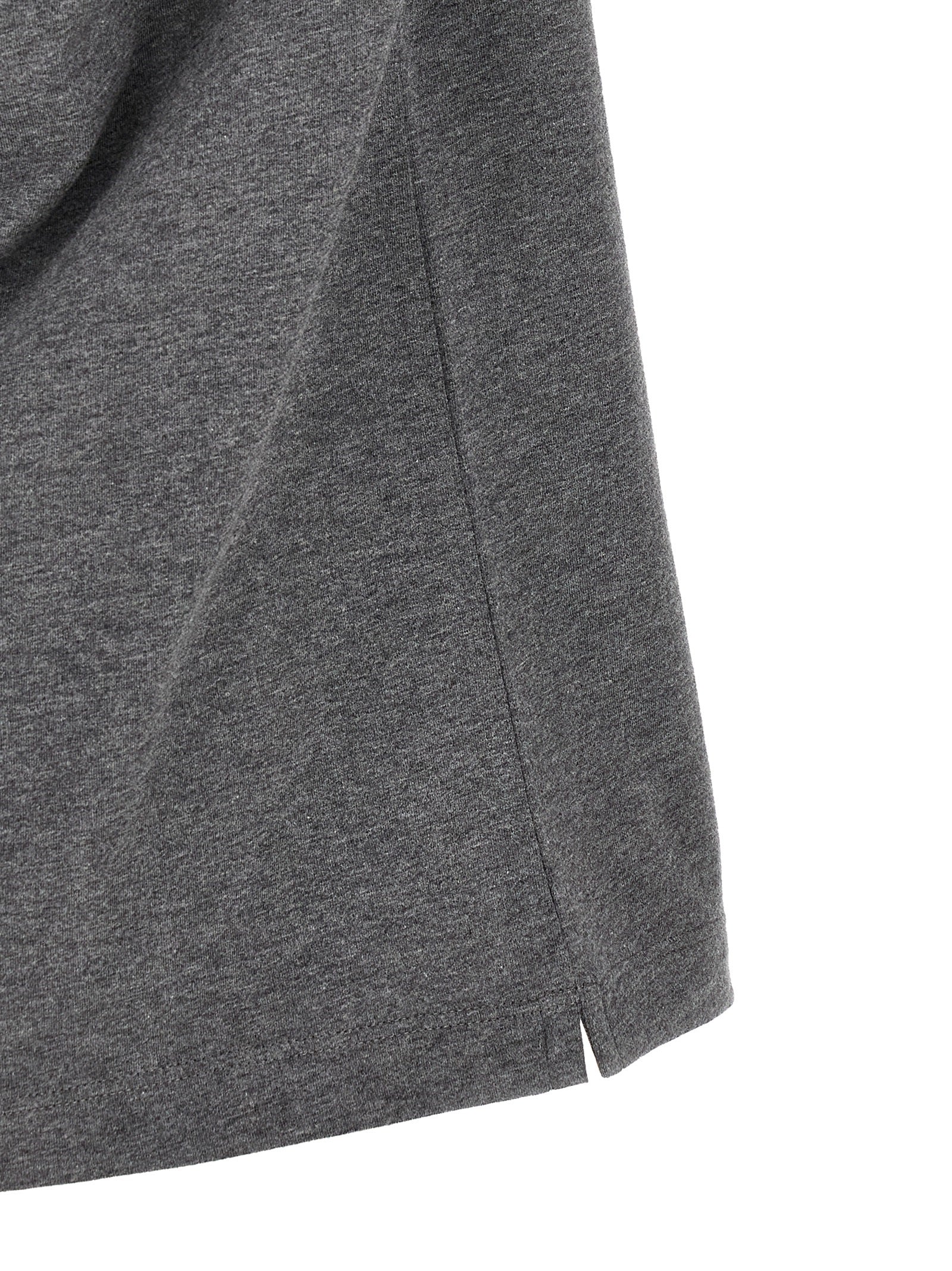 Brunello Cucinelli Gray Cotton T-Shirt