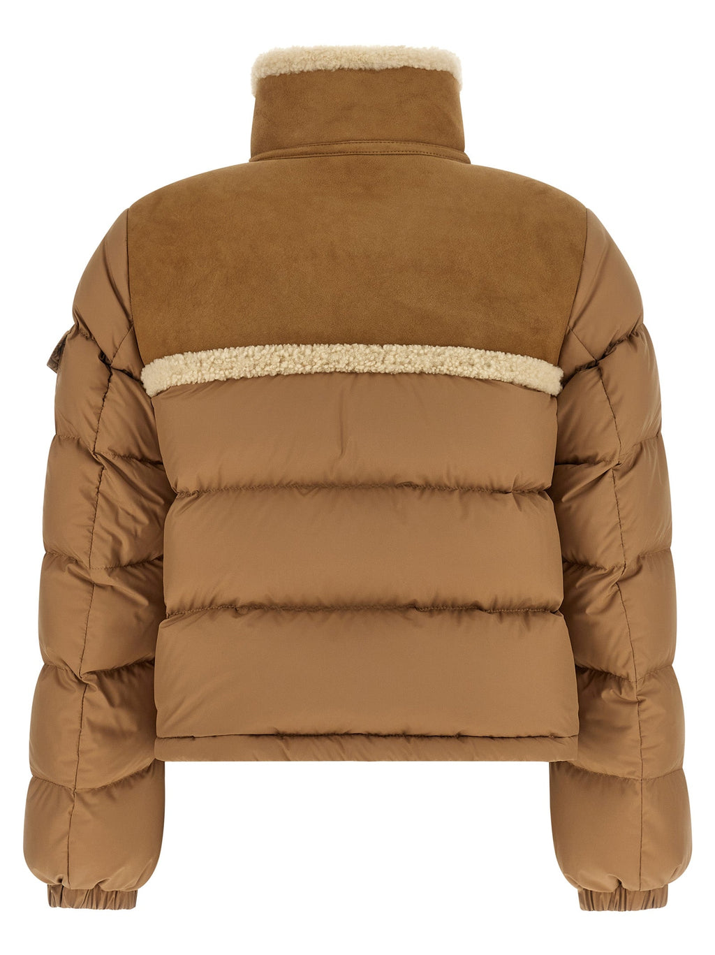 Moncler Beige Polyester Full-Length Jacket Moncler
