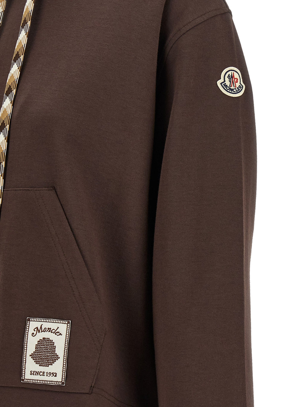 Moncler Brown Cotton Sweatshirt
