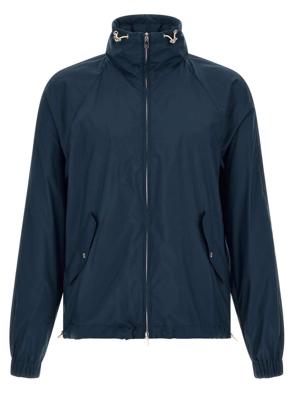 Brunello Cucinelli Blue Polyester Full-Length Jacket