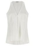 Brunello Cucinelli White Cotton Shirt Brunello Cucinelli
