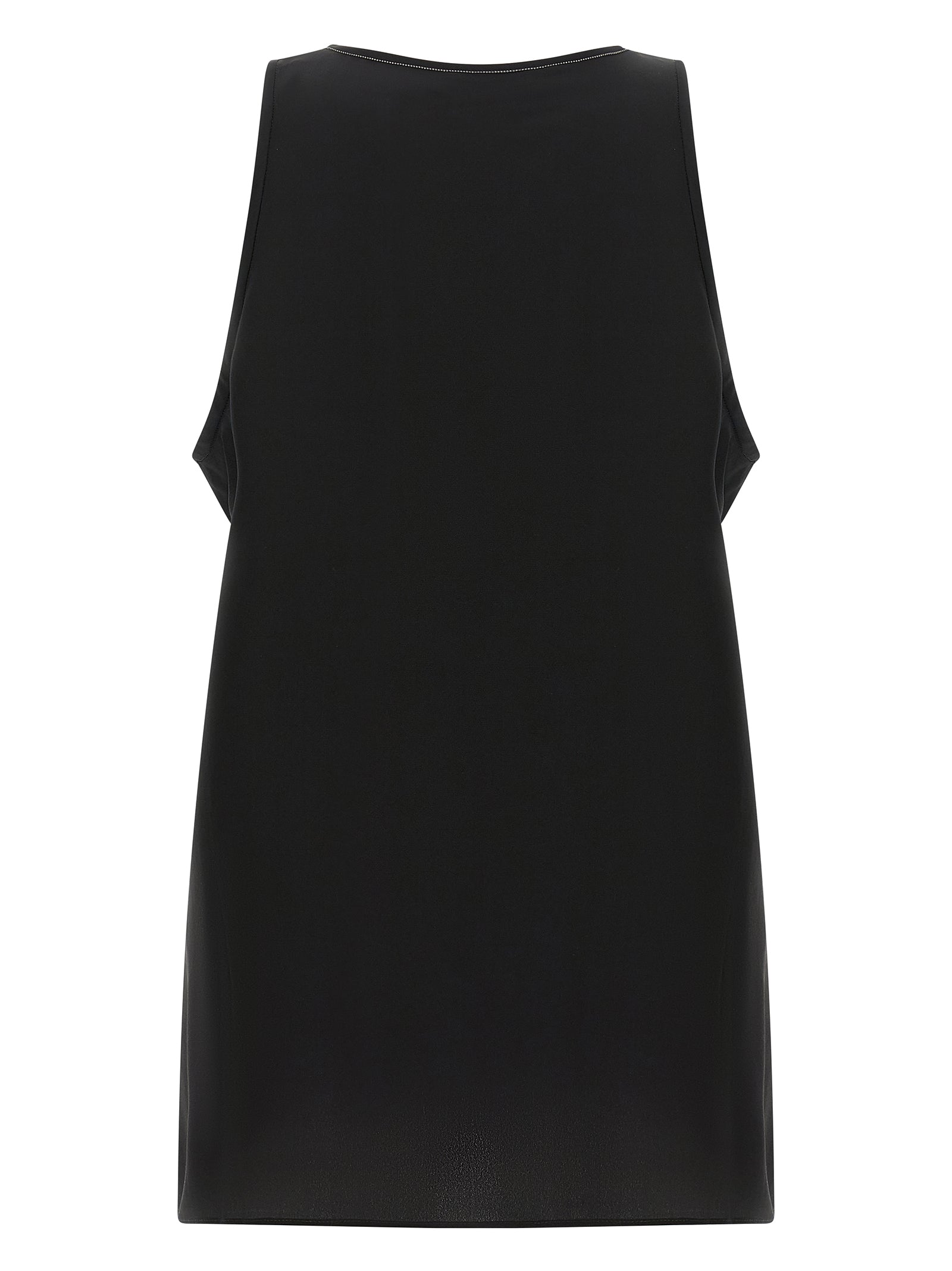 Brunello Cucinelli Black Silk Shirt Brunello Cucinelli