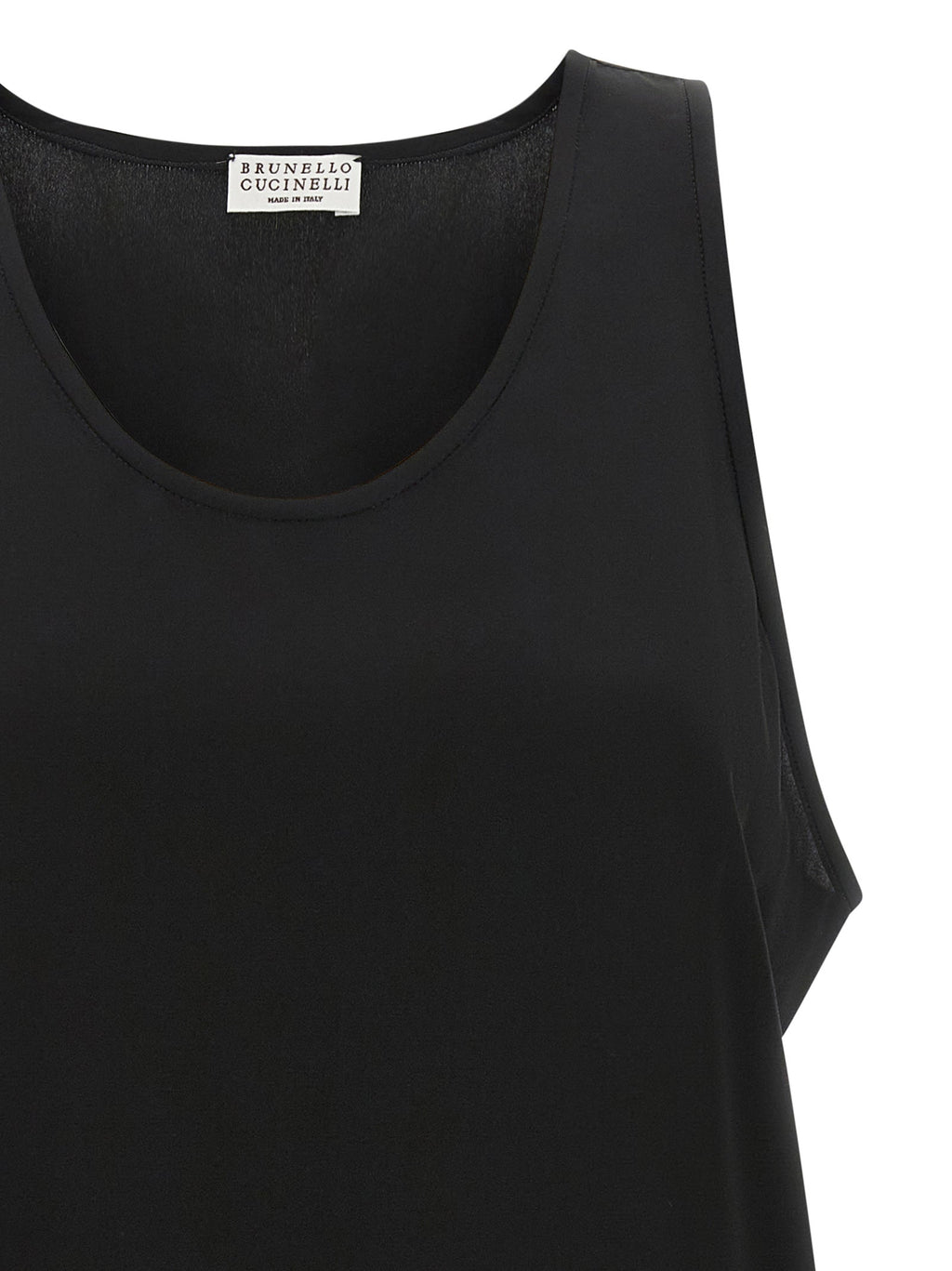 Brunello Cucinelli Black Silk Shirt Brunello Cucinelli