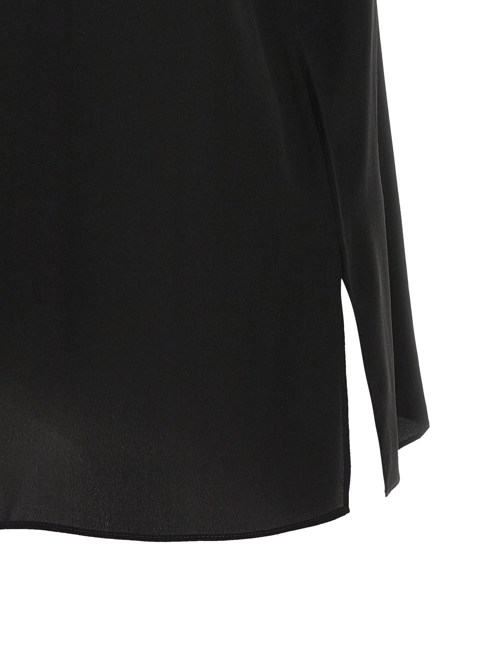 Brunello Cucinelli Black Silk Shirt Brunello Cucinelli