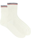 Brunello Cucinelli White Cotton Socks Brunello Cucinelli