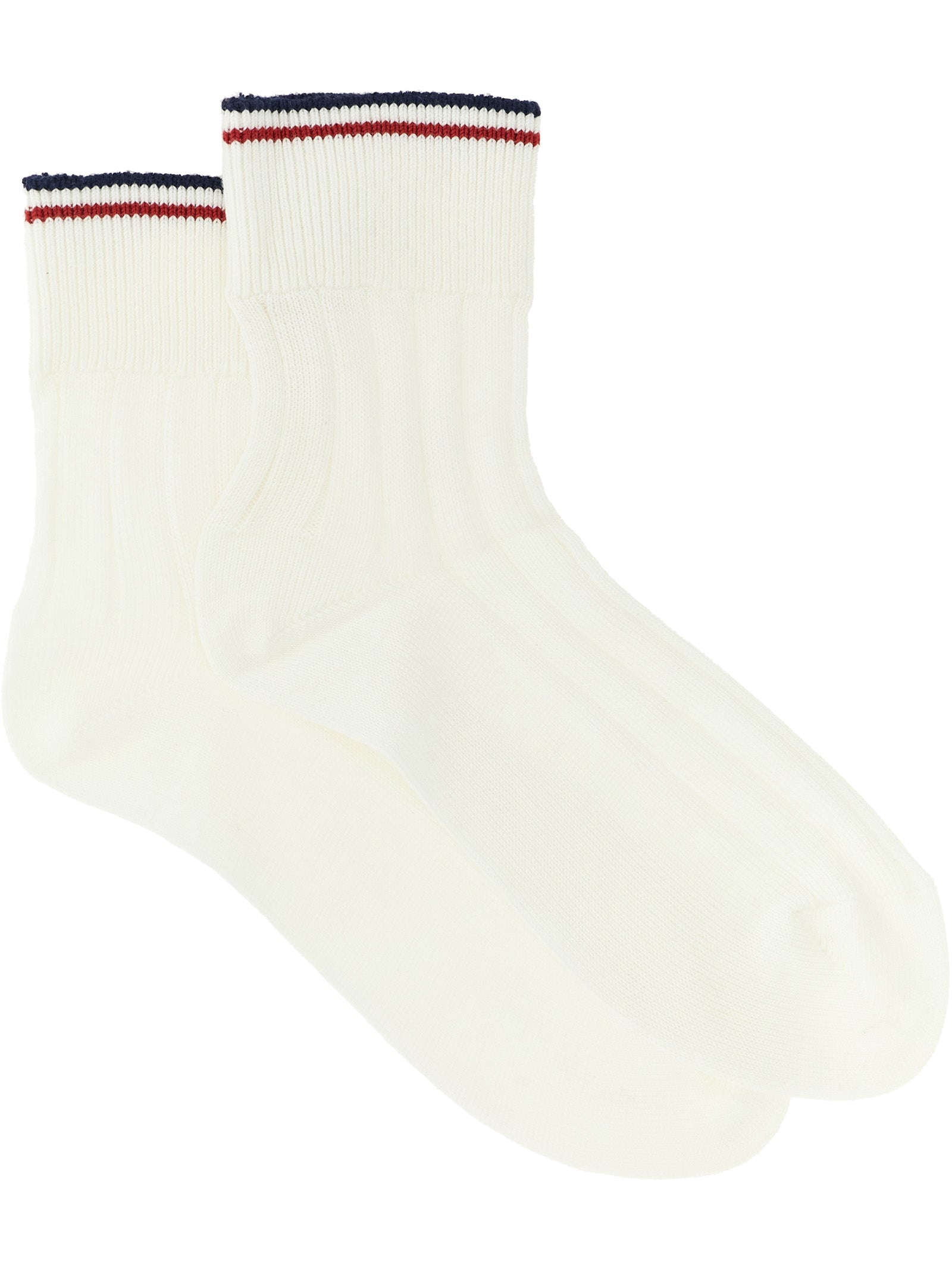 Brunello Cucinelli White Cotton Socks Brunello Cucinelli