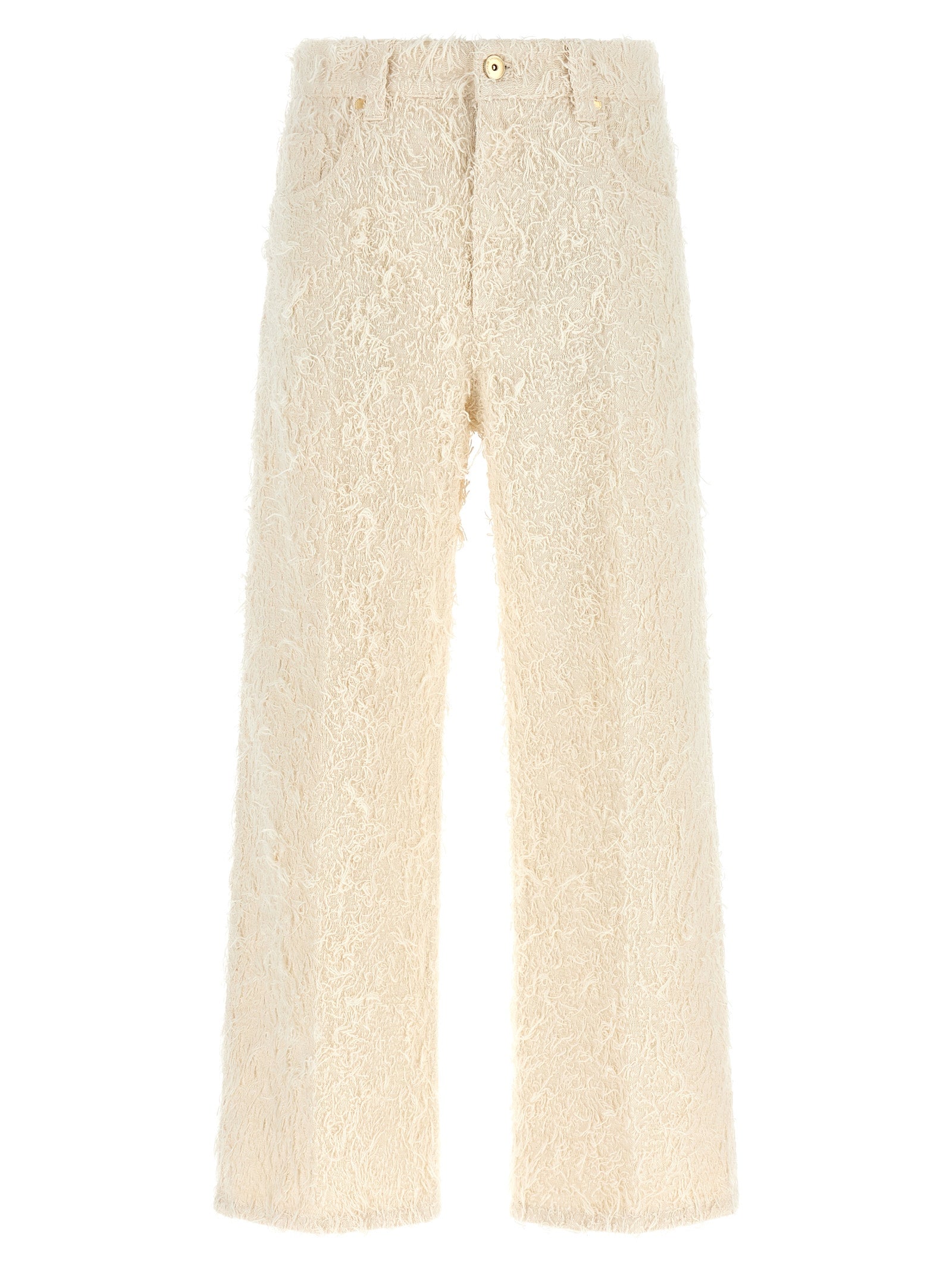 Brunello Cucinelli Beige Cotton Casual Pants Brunello Cucinelli