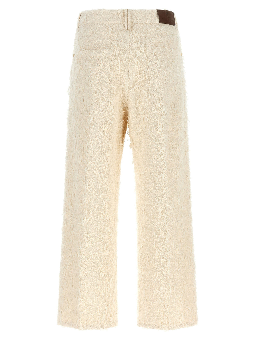 Brunello Cucinelli Beige Cotton Casual Pants Brunello Cucinelli