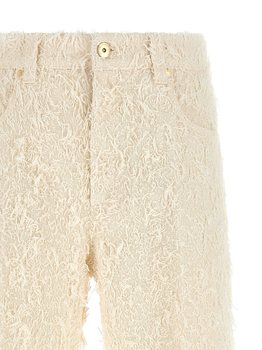 Brunello Cucinelli Beige Cotton Casual Pants Brunello Cucinelli