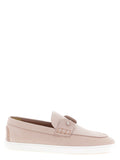 Christian Louboutin Multicolor Calfskin Slip-On Loafers