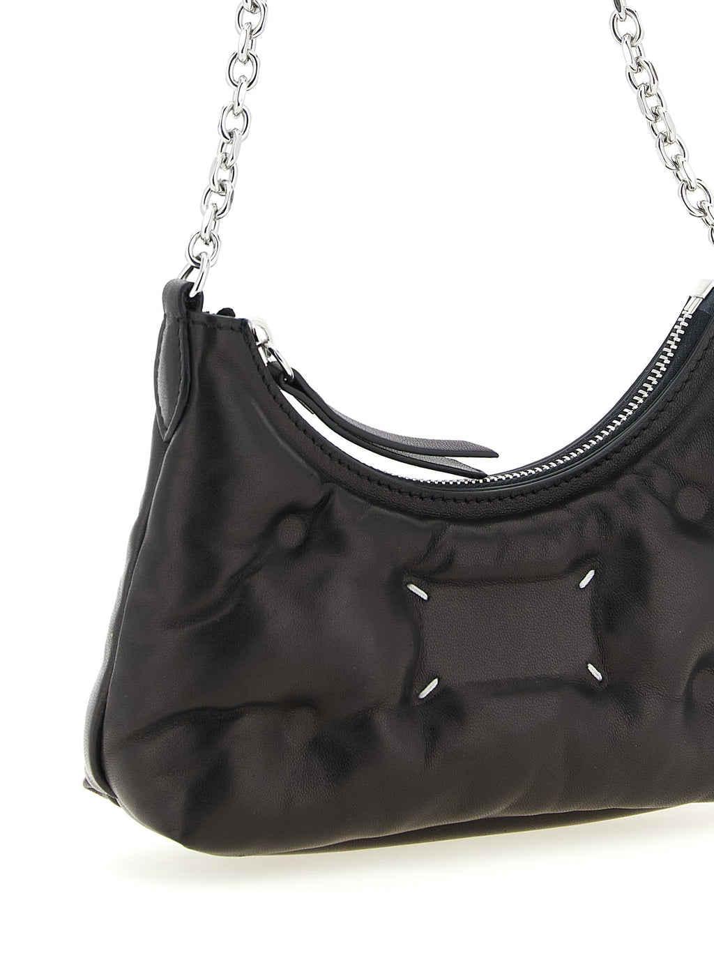 Maison Margiela Black Lamb Leather Crossbody Bag Maison Margiela