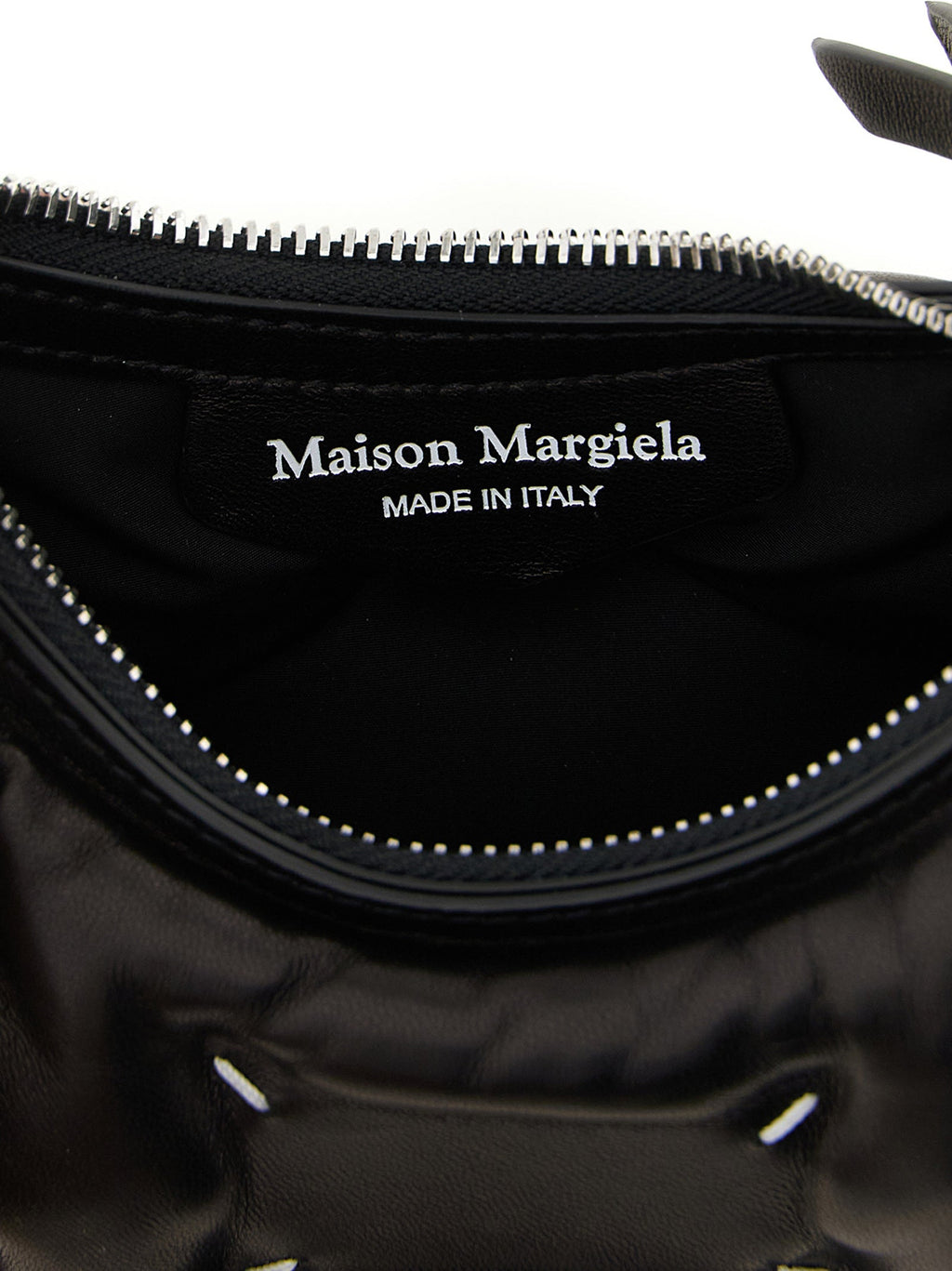 Maison Margiela Black Lamb Leather Crossbody Bag Maison Margiela
